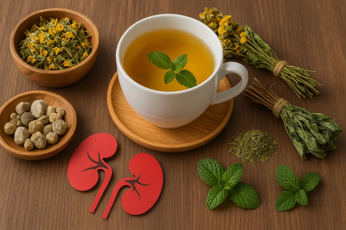 Tisane contro i calcoli renali: quali funzionano davvero secondo gli studi scientifici