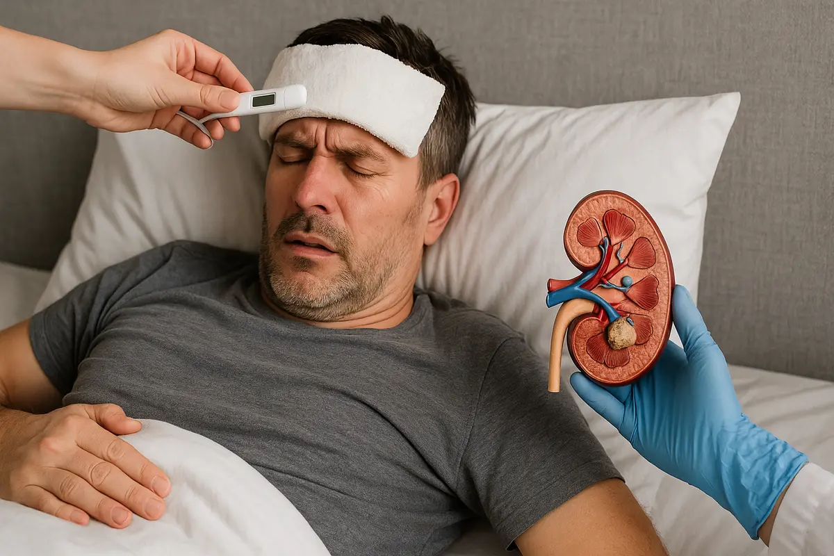 Febbre senza apparente motivo nei calcoli renali: rischio di infezione da non sottovalutare