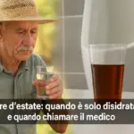 Urine scure d’estate: quando è solo disidratazione e quando chiamare il medico