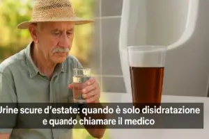 Urine scure d’estate: quando è solo disidratazione e quando chiamare il medico