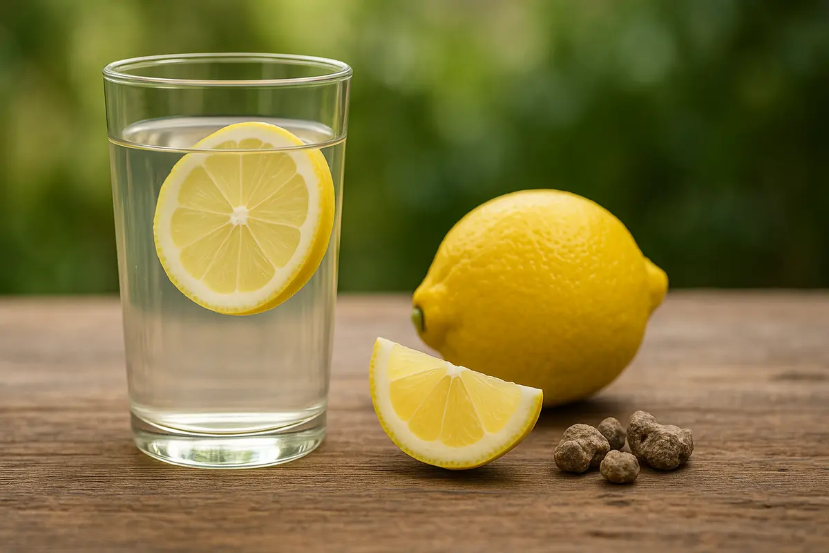 Acqua e limone contro i calcoli: il rimedio popolare che la ricerca sta studiando