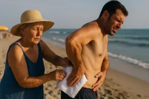 Il dolore al fianco dopo la spiaggia: distinguere muscoli e reni