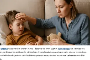Febbre e calcoli renali nei bambini: il segnale che cambia tutto