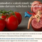 Pomodori e calcoli renali: quanto incidono davvero sulla loro formazione