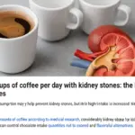 Quante tazze di caffè al giorno con calcoli renali: il limite che stupisce