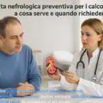 Visita nefrologica preventiva per i calcoli renali: a cosa serve e quando richiederla