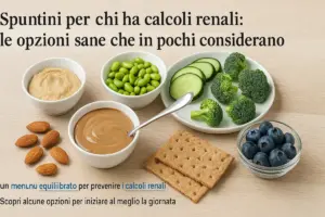 Spuntini per chi ha calcoli renali: le opzioni sane che in pochi considerano