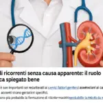 Calcoli renali ricorrenti senza causa apparente: il ruolo della genetica spiegato bene