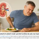 Episodi ripetuti di calcoli renali: perché la dieta da sola non basta mai