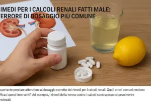 Rimedi per i calcoli renali fatti male: l’errore di dosaggio più comune