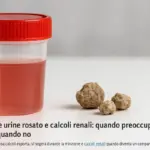 Colore delle urine rosato e calcoli renali: quando preoccuparsi davvero e quando no