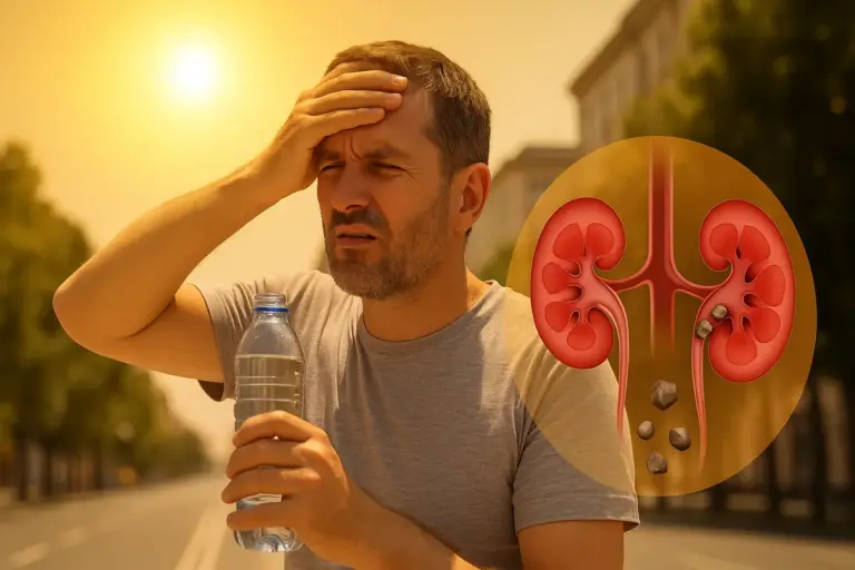 Caldo e calcoli renali: perché d’estate il rischio aumenta e come proteggersi