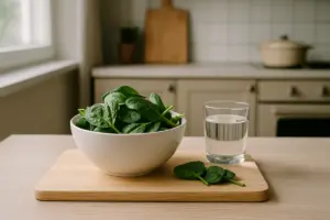 Spinaci ogni sera: quanto ossalato accumuli davvero