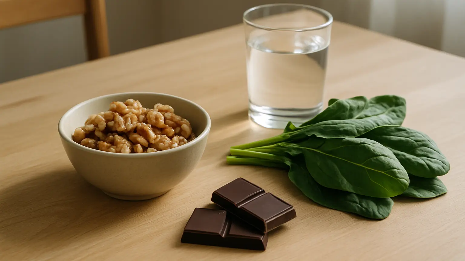 Spinaci, noci, cioccolato: quali cibi pesano davvero sui calcoli